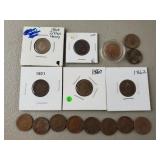 1859-1908 Indian Head Pennies