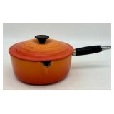 Orange LeCreuset 20 Pan w/Lid