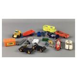 Vintage Die-cast Car Parts Lot