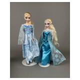 (2) 12" Frozen Dolls