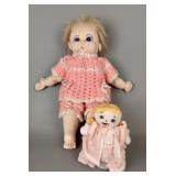 20" Soft Sculpted Baby & 8" Sock Doll