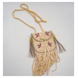 Quilled Sioux Medicine Pouch