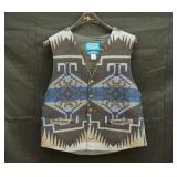 Pendleton Vest Blue