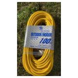 100Ft Extension Cord 3-wire Grounded