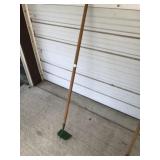 Green Garden Digging Hoe