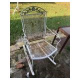 Metal Patio Rocking Chair