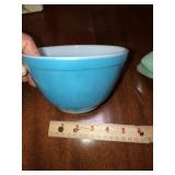 Vintage Pyrex Blue Mixing Bowl