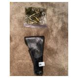 7.62 Ammo & US Leather Holster