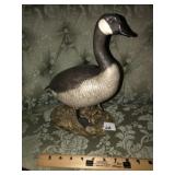 Ceramic Canadian Goose Sculpture