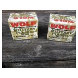 (2) Boxes Wolf 7.62x39 Rifle HP Ammo (40 Rounds)