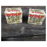 (2) Boxes Wolf 7.62x39 Rifle HP Ammo (40 Rounds)