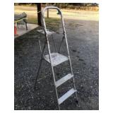 Aluminum Folding Step Platform Ladder