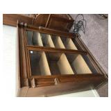 Antique Book Case Cabinet