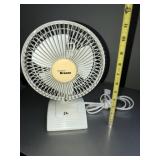 White Desk Top Fan