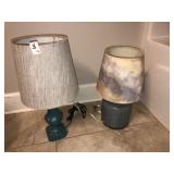 Pr of Small Decorator Table Lamps