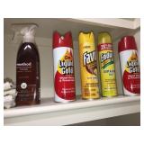 Furniture Polish & Dust Cloths (Full or near full)