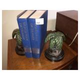 Palm Tree Book Ends