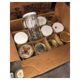 Boxd of Tall Jelly Canning Jars