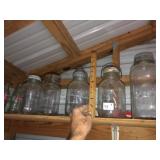 (5) Vintage Canning Jars (Presto