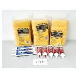 Tub & Tile Adhesive Caulk and Sponges (No Ship)