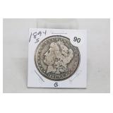 1894-S G Morgan Silver Dollar