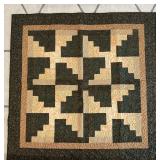 Quilt (51ï¿½x51ï¿½) made & donated by Mary Marek