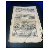 1861 Harperï¿½s Weekly - Civil War - Uncle Tom