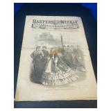 1861 Harperï¿½s Weekly Periodical - Civil War