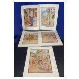 1901-1913 H.O. Kennedy TRADES Colored Lithographs