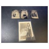 Assorted Family Tintype / RPPC Postcard Photos Lot