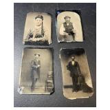 Assorted Tintype Photo Lot