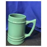 Vintage Teal Blue Pottery Mug - M20