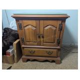 Vintage Wood Nightstand