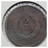 1865 2 CENT G