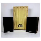 Pair of Polk Audio TSi 100 Black w/ Meinl Jumbo