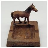 WILTON PROD. CAST IRON HORSE ASH TRAY