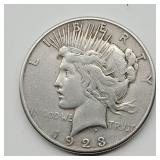 1923 S PEACE SILVER DOLLAR