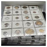 AMAZING BOOK OF 234 COINS, TOKENS, MEDALLIONS &