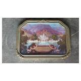 Vintage Print of the Broadmoor Hotel in Gold