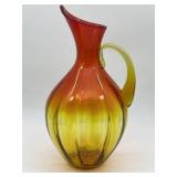 Blenko Tangerine Winslow Anderson Pitcher #991