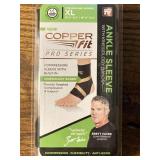 NOS COPPER FIT ANKLE SLEEVE EXTRA LARGE