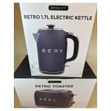 Retro Electric Kettle & Retro Toaster NIB