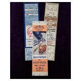 Collection of Baseball Tickets from 1990 - Royals,