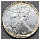 1989 AMERICAN EAGLE SILVER DOLLAR