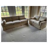 Matching Laine Sofa And Loveseat Very Clean