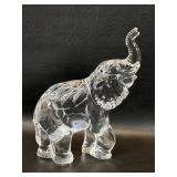 Waterford Lead Crystal Elephant Figurine 7 In.