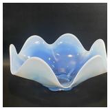 Duncan Miller Sanibel 9" Shell Leaf Tray Blue