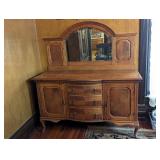 Antique Quartersawn Oak Sideboard /  Buffet