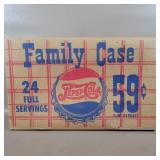 FLAT RIVER MISSOURI VTG PEPSI COLA 24 BOTTLE PKG.