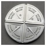 DIVISIBLE 1 OZ FINE SILVER ROUND